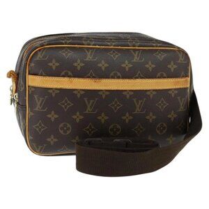 LOUIS VUITTON Monogram Reporter PM Shoulder Bag